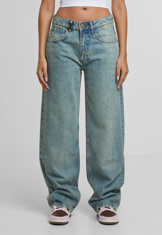 2Y Studios WOMEN Vintage Blue Baggy Jeans - 2YSWVBBJ