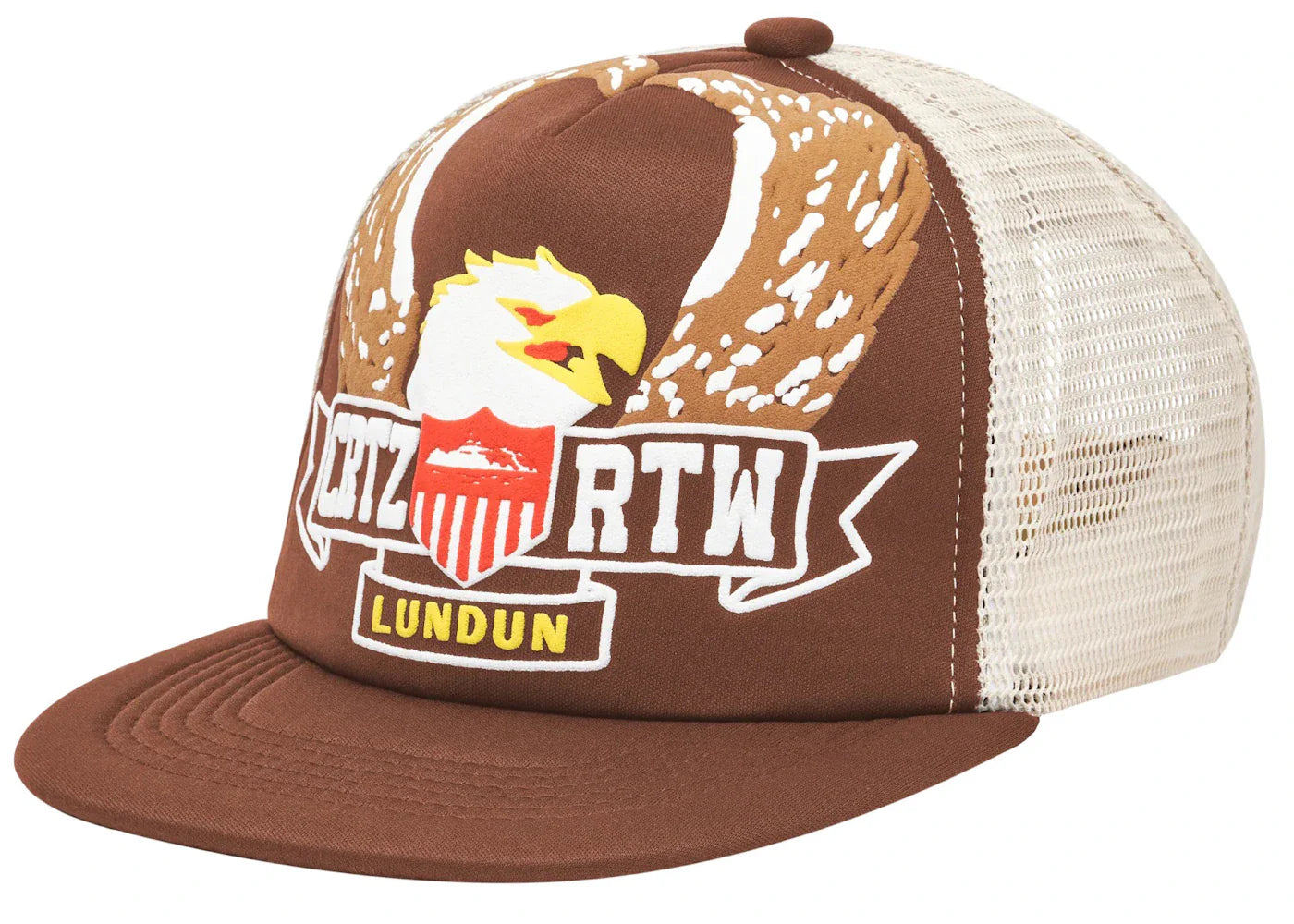 Corteiz Dipset Trucker Hat Brown - CORT-CODTHBXX-MULTI