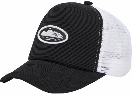 Corteiz Short Peak Trucker Black - CORT-COSPTBXX-MULTI