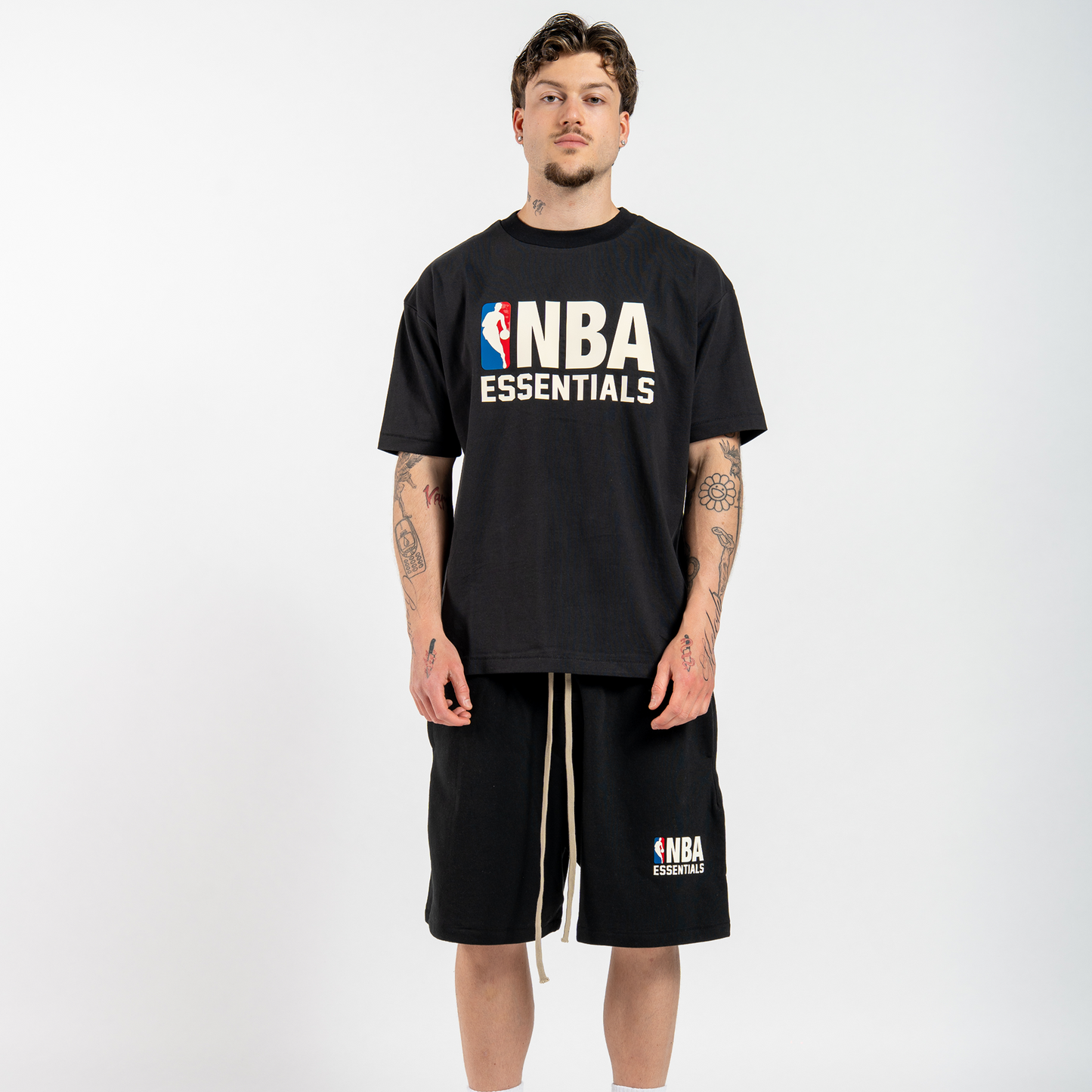 Fear of God Essentials NBA Sweatshorts Black White