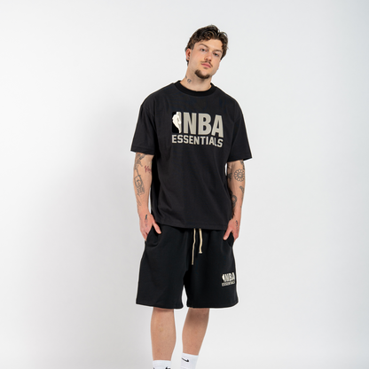 Fear of God Essentials NBA Tee (SS25) Black