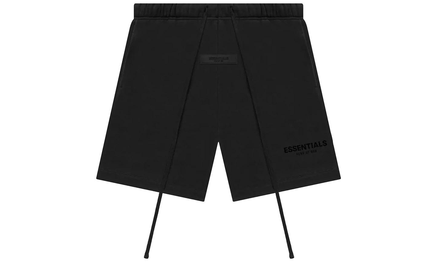 Fear of God Essentials Shorts Black Stretch Limo SS22