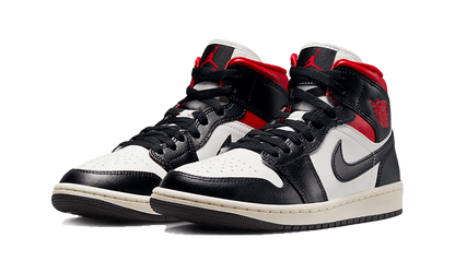 Air Jordan Air Jordan 1 Mid Black Gym Red - BQ6472-061