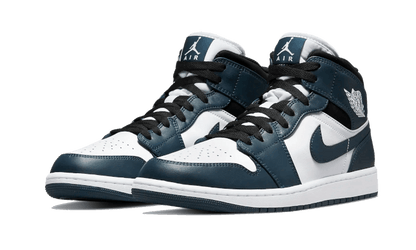 Air Jordan Air Jordan 1 Mid Dark Teal - 554724-411 / 554725-411