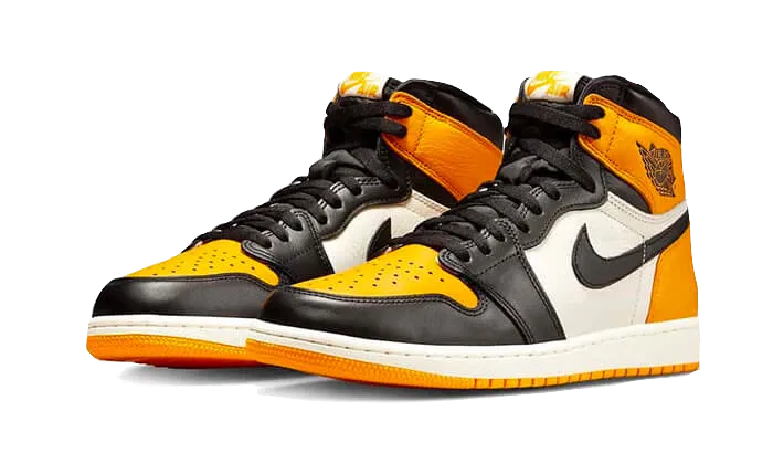 Air Jordan 1 Retro High OG Yellow Toe - 555088-711