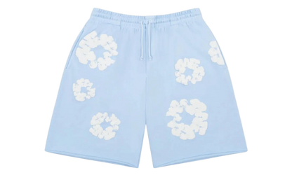 Denim Tears The Cotton Wreath Sweatshorts Powder Blue - DT-DTTCWS-POWDERBLUE