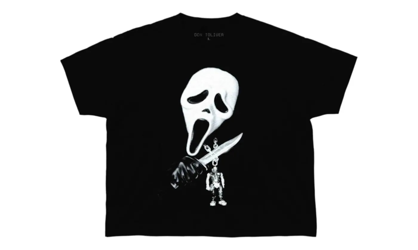 Don Toliver x Scream x CJ Favorite Scary Movie Tee Black - DT-DTXSXCFS-MULTI