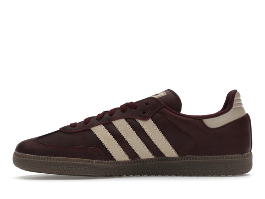 adidas Samba OG Maroon Crystal Sand (Women's) - IF7004